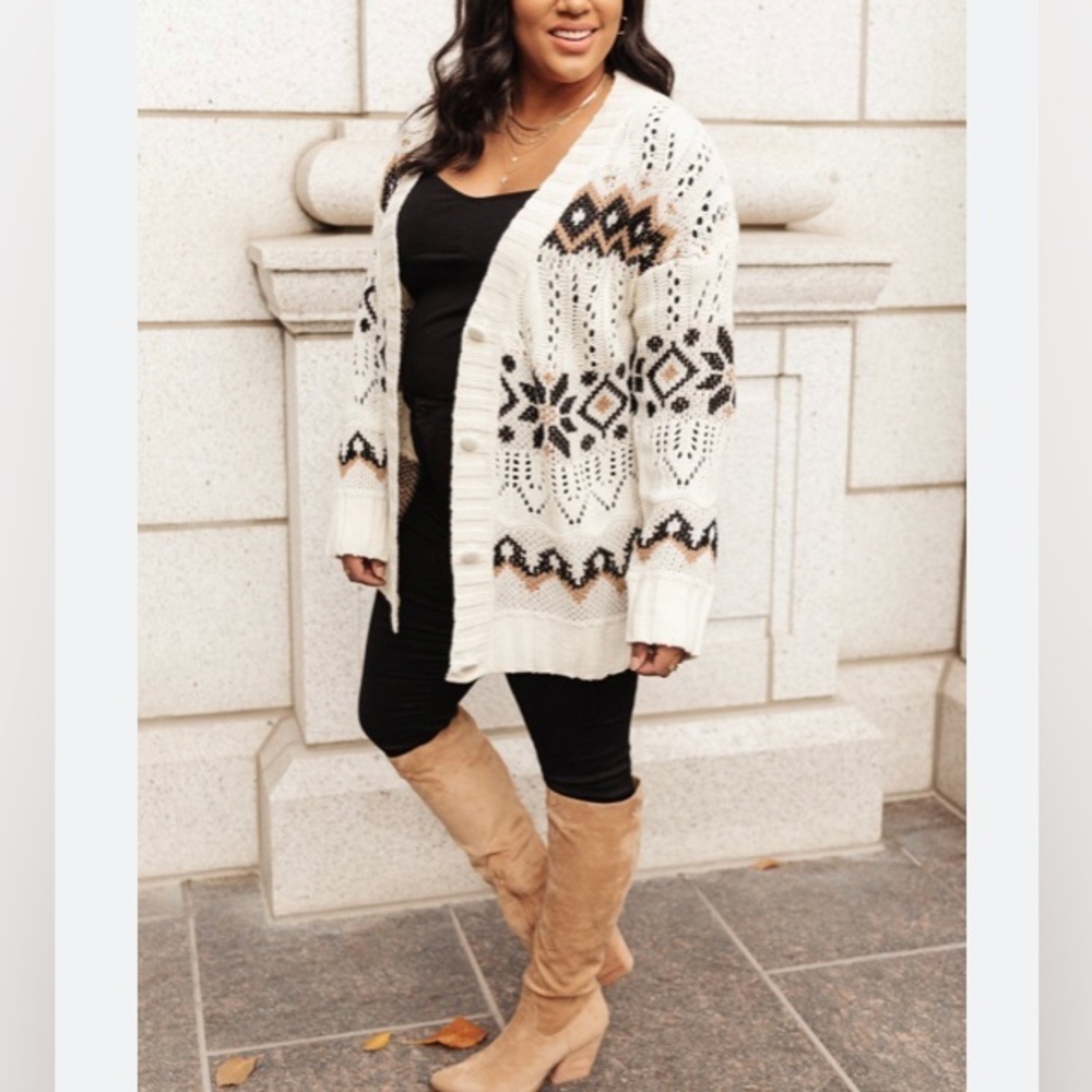 143 story chunky sweater size large